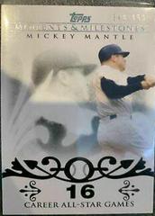 Mickey Mantle #7 Baseball Cards 2008 Topps Moments & Milestones Prices