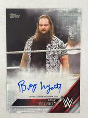 Bray Wyatt [Silver] Wrestling Cards 2016 Topps WWE Autographs Prices