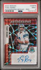 Tony Romo [Red] #AM-TR Football Cards 2022 Panini Mosaic Autographs Prices