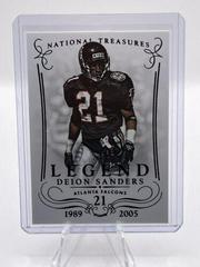Deion Sanders [Century Black] #179 Football Cards 2014 Panini National Treasures Prices