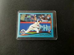 Jacob DeGrom [Blue Walmart Border] #US57 Baseball Cards 2014 Topps Update Prices