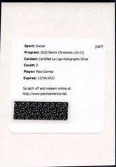 Maxi Gomez [Autograph Silver] Soccer Cards 2020 Panini Chronicles Certified La Liga Prices