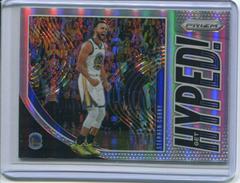 Stephen Curry [Silver Prizm] Basketball Cards 2019 Panini Prizm Get Hyped Prices