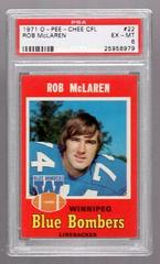 Rob McLaren #22 Football Cards 1971 O Pee Chee CFL Prices