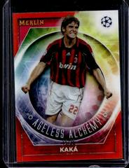 Kaka [Orange] Soccer Cards 2022 Topps Merlin Chrome UEFA Club Competitions Ageless Alchemy Prices