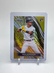 Nick Gonzales [Gold Mini-Diamond Refractor] #22 Baseball Cards 2024 Topps Chrome Black Prices