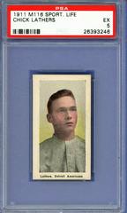Chick Lathers Baseball Cards 1911 M116 Sporting Life Prices