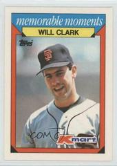 Will Clark #6 Baseball Cards 1988 Kmart Prices