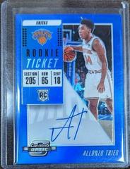 Allonzo Trier [Dribbling Autograph Blue] #119 Basketball Cards 2018 Panini Contenders Optic Prices