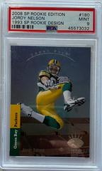 Jordy Nelson [1993 SP Rookie Design] #180 Football Cards 2008 SP Rookie Edition Prices