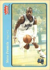 Steve Francis #56 Basketball Cards 2004 Fleer Prices