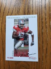 Michael Jenkins #20 Football Cards 2004 Sage Prices