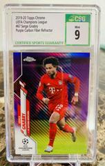 Serge Gnabry Soccer Cards 2019 Topps Chrome UEFA Champions League Prices