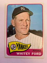 Whitey Ford Baseball Cards 1965 Topps Prices