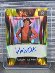 Cowboy Bob Orton [Gold Flash Prizm] Wrestling Cards 2022 Panini Select WWE Signature Selections Prices