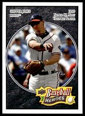 Chipper Jones [Jersey Black] #6 Baseball Cards 2008 Upper Deck Baseball Heroes Prices