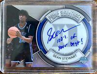 Sean Stewart #PCS-SS Basketball Cards 2023 Bowman Chrome University Prime Signatures Prices