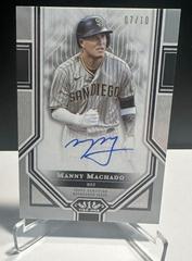 Manny Machado [Silver Ink] #T1TA-MM Baseball Cards 2023 Topps Tier One Talent Autographs Prices