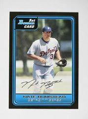 Nate Bumstead Baseball Cards 2006 Bowman Prospects Prices