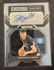 Donovan Clingan #SS-DVC Basketball Cards 2023 Panini Prizm Draft Picks Sensational Signatures Prices