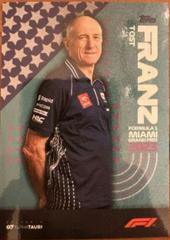 Franz Tost Racing Cards 2023 Topps Formula 1 Miami Grand Prix Prices
