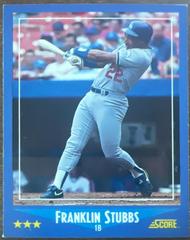 Franklin Stubbs #147 Baseball Cards 1988 Score Prices
