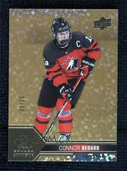 Connor Bedard [Gold Dots] #23 Hockey Cards 2022 Upper Deck Team Canada Juniors Prices