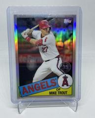 Mike Trout [Orange Refractor] #85TC-1 Baseball Cards 2020 Topps Chrome 1985 Prices