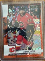 Jaromir Jagr [Orange Checker] Hockey Cards 2017 O Pee Chee Platinum Prices