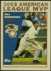 Alex Rodriguez #716 Baseball Cards 2004 Topps Prices