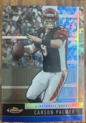 Carson Palmer [Blue Refractor] #4 Football Cards 2008 Topps Finest Prices