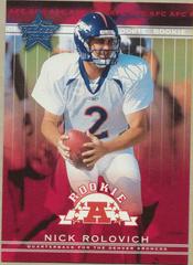 Nick Rolovich Football Cards 2002 Leaf Rookies & Stars Prices