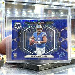 Hendon Hooker [No Huddle Blue] #ND-1 Football Cards 2023 Panini Mosaic NFL Debut Prices