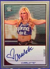 Charlotte [Silver] Wrestling Cards 2016 Topps WWE Road to Wrestlemania Autographs Prices