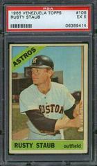 Rusty Staub #106 Baseball Cards 1966 Venezuela Topps Prices