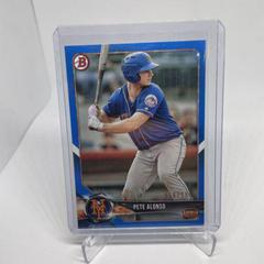 Pete Alonso [Blue] Baseball Cards 2018 Bowman Paper Prospects Prices
