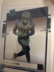 Ceedee Lamb #RR-CL Football Cards 2020 Panini Chronicles Clearly Donruss Rated Rookies Prices