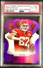 Travis Kelce [Gold Holo Die Cut] #194 Football Cards 2013 Panini Crown Royale Prices