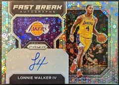 Lonnie Walker IV #FB-LWL Basketball Cards 2022 Panini Prizm Fast Break Autographs Prices