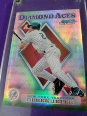 Derek Jeter #DA13 Baseball Cards 1999 Bowman Chrome Diamond Aces Prices