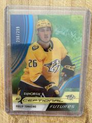 Philip Tomasino [Blue] Hockey Cards 2021 Upper Deck Synergy Exceptional Futures Prices
