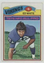 Ed White #30 Football Cards 1977 Topps Prices