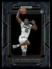 Olivier Maxence Prosper #44 Basketball Cards 2023 Panini Prizm Draft Picks Prices