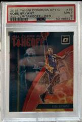 Kobe Bryant [Red] #15 Basketball Cards 2018 Panini Donruss Optic All Clear for Takeoff Prices