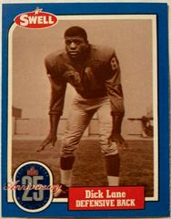 Dick Lane Football Cards 1988 Swell Greats Prices