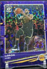 LeBron James [Fast Break Purple] Basketball Cards 2020 Panini Donruss Optic Prices