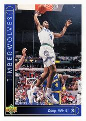 Doug West #41 Basketball Cards 1993 Upper Deck Prices