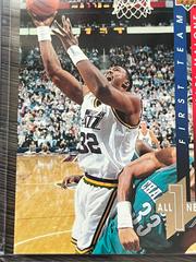 Karl Malone #AN2 Basketball Cards 1993 Upper Deck All-NBA Prices