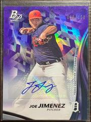 Joe Jimenez [Purple] #TPA-JJ Baseball Cards 2017 Bowman Platinum Top Prospects Autographs Prices