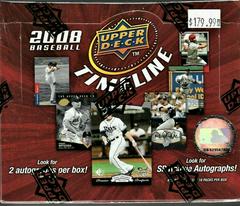 Hobby Box Baseball Cards 2008 Upper Deck Timeline Prices